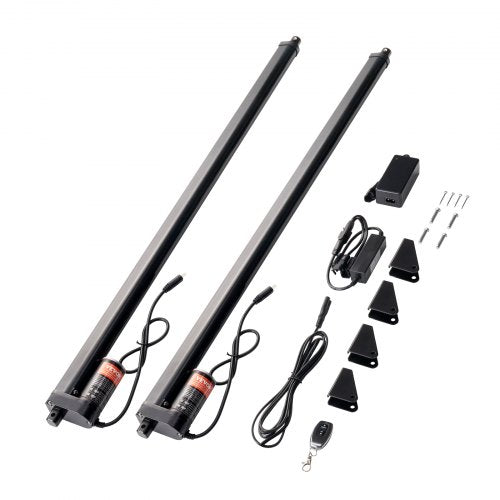 Bostome 30-inch high-speed linear actuator kit with remote, IP54 rated for outdoor use.