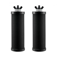 Bostome Gravity Water Filter Replacement with coconut carbon in a 2-pack for water purification.