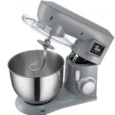 Bostome 450W stand mixer with 7.4 Qt bowl, tilt-head design, and six speed settings.