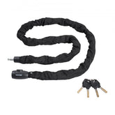 Bostome heavy duty bike chain lock with 10mm steel and 5.91FT length for security.
