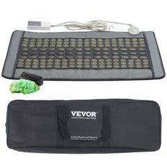 Bostome far infrared heating pad with jade and tourmaline stones for pain relief and comfort.