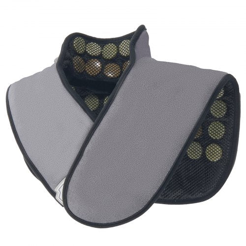 Bostome far infrared heating pad featuring jade and tourmaline stones for muscle relief.