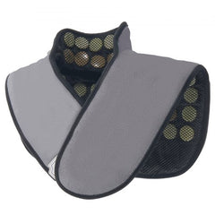 Bostome far infrared heating pad featuring jade and tourmaline stones for muscle relief.