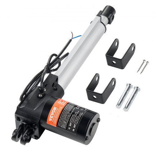 Bostome 12V linear actuator with an 8-inch stroke and heavy-duty aluminum alloy construction.