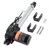 Bostome 12V linear actuator with an 8-inch stroke and heavy-duty aluminum alloy construction.