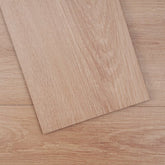 Bostome Peel & Stick Vinyl Floor Tiles in wood grain design, 36x6 inches, 2.5mm thick.