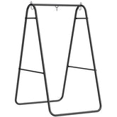 Hammock Chair Stand Only Heavy Duty Solid Steel A-Frame for Hanging Hammock, Egg Chair, Max Load 330 LBS, Black