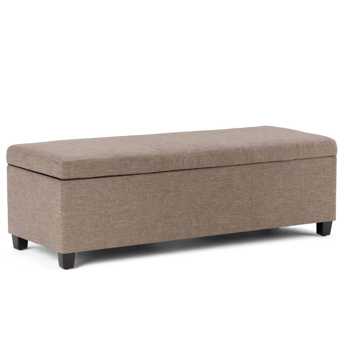 Neptune - Storage Ottoman Bench - Fawn Brown