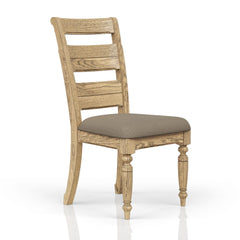 Demeter Back Side Chair - Caramel Finish (Set of 2)