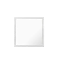 CHRONICLE METALLIC WHITE MIRROR