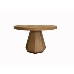 Round Dining Table - Latte