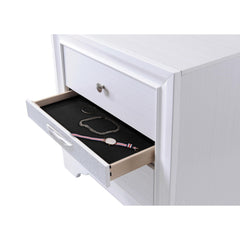 Asgard White Finish Nightstand