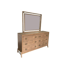 Mirror in Latte Finish