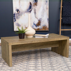 Venus Mango Rectangular Engineered Wood Coffee Table