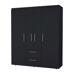 Wenge All-In-One 2-Door Armoire
