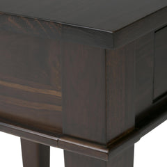 Aegisthus - Home Office Desk - Dark Tobacco Brown