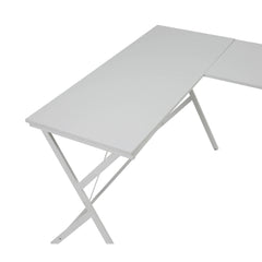 Star White Finish Computer Desk