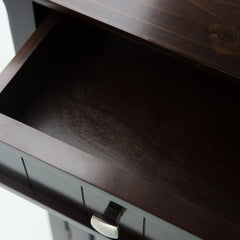 Eternity - Entryway Storage Cabinet - Brunette Brown