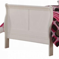 Nirvana Philippe III White Finish Full Bed