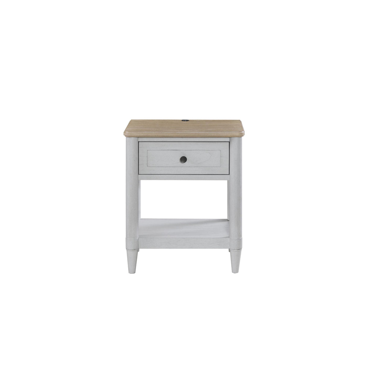 Small Teen Nightstand - Cement and Sand
