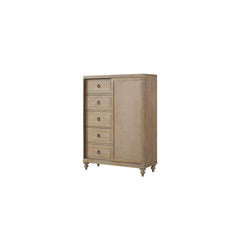 5 Drawer Door Chest Sand Finish