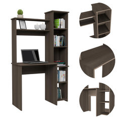 Valhalla Writintg Desk, Two Superior Shelves, Five Cubbies