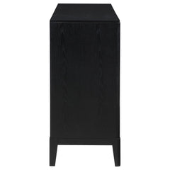 Avalon Black 8-Drawer Dresser