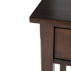 Neptune - Writing Office Desk - Dark Tobacco Brown