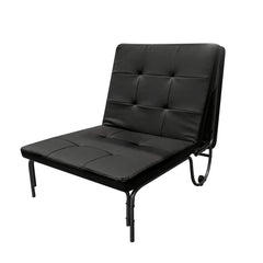 Dionysus Black Finish Adjustable Chair (Futon)