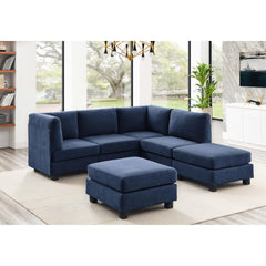 Polyester Upholstered Modular Sectional