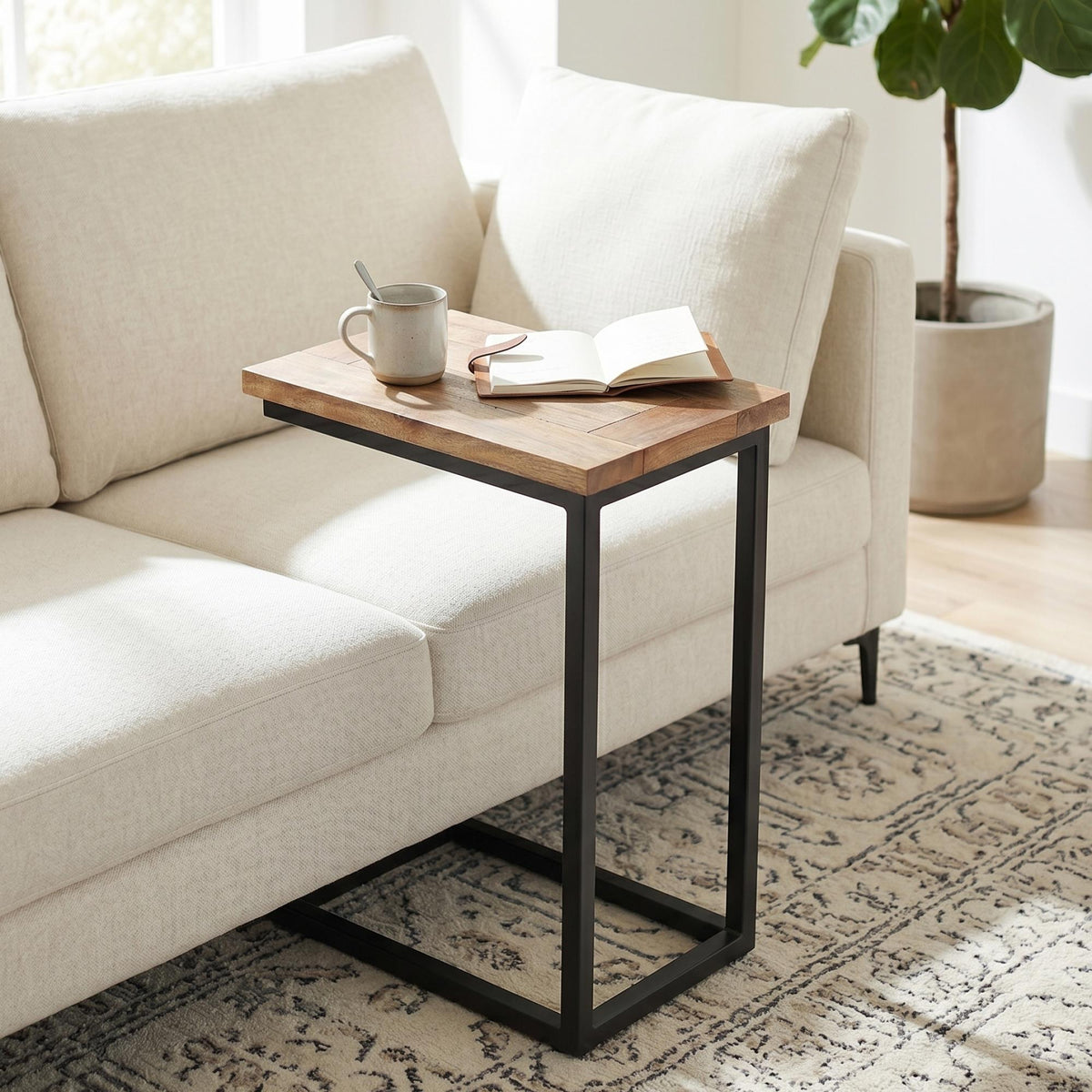 Orion - C Side Table - Natural