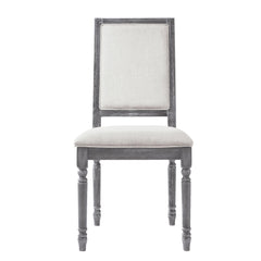 Electra and Weathered Grey Open Back Side Chairs (Set of 2)