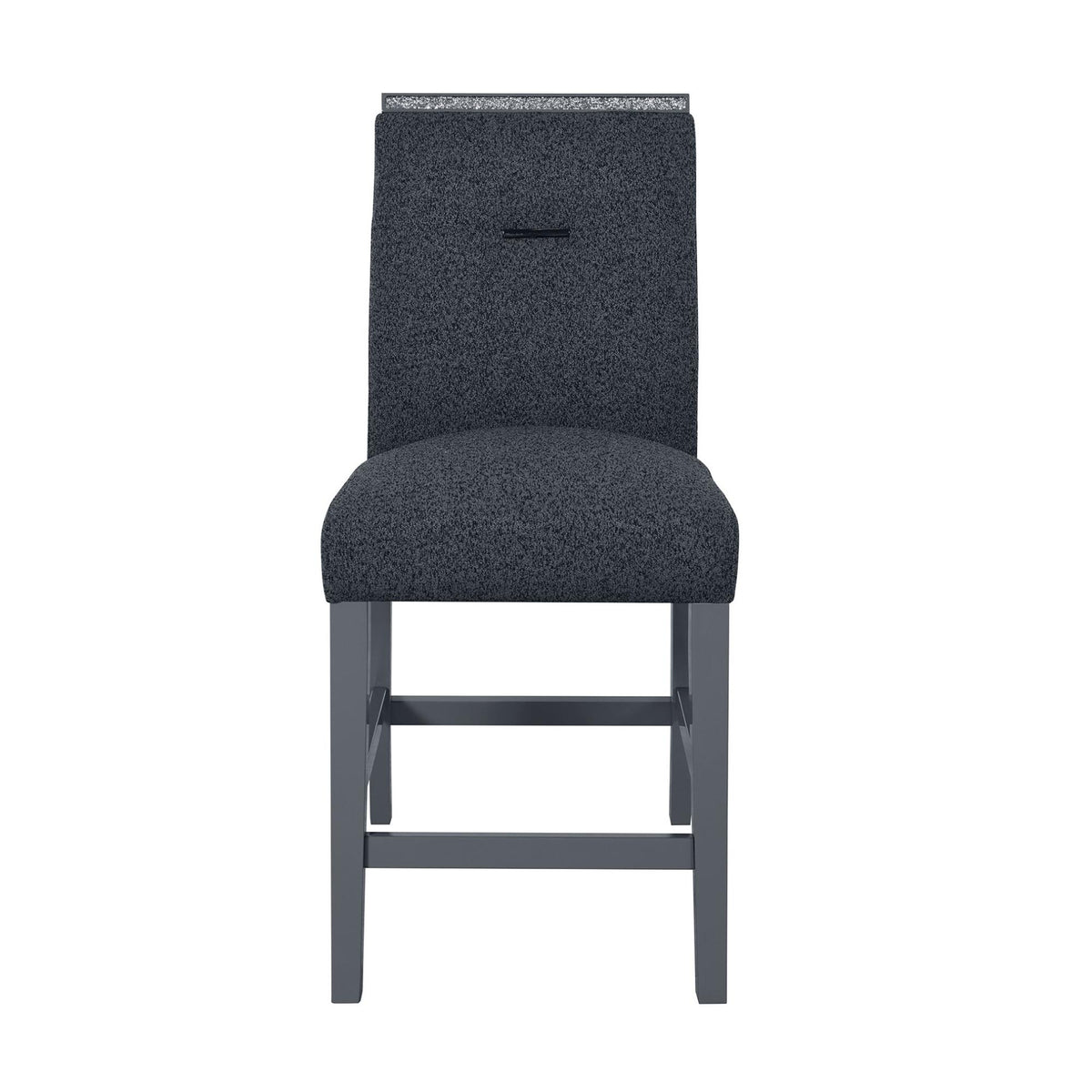 ORESTES DARK GREY BAR STOOLS 2PK