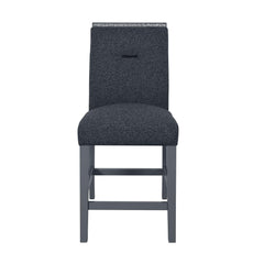 ORESTES DARK GREY BAR STOOLS 2PK