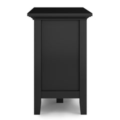 Diary 72 inch Wide Solid Wood TV Stand in Black For TVs up to 80 inches