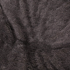 Rhapsody Modern 5 Foot Faux Fur Cozy Bean Bag, Brown/Beige