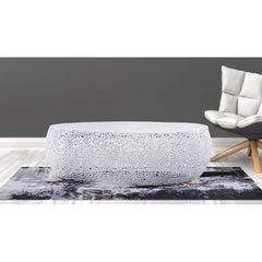 T3601-50 Oval Coffee Table White