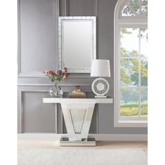 Perseus Mirrored & Faux Crystals Accent Mirror