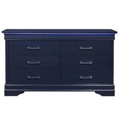 SHOWCASE BLUE DRESSER WITH LED
