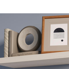 White Oak Floating Shelf
