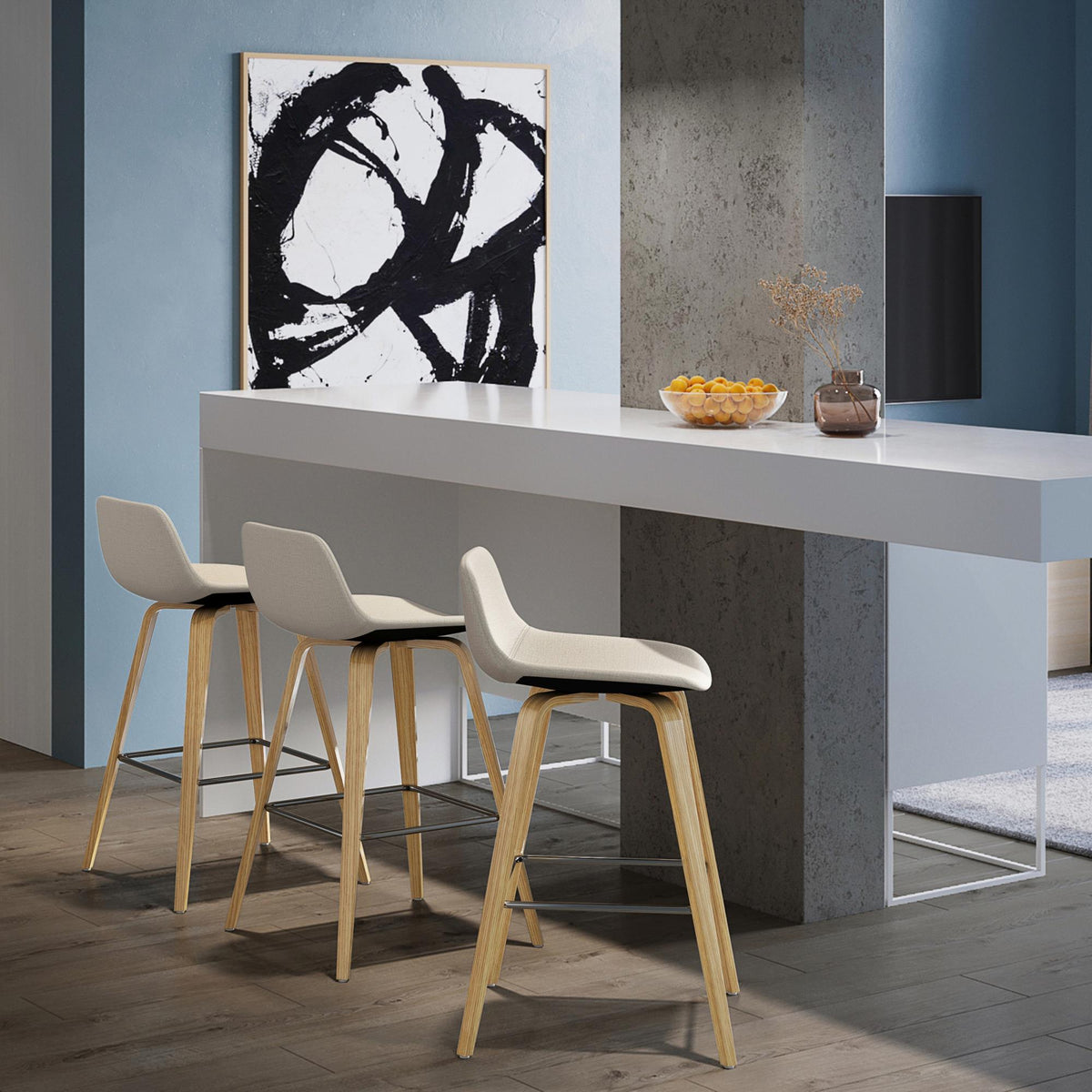 Eden Bentwood Counter/ Bar Height Stool (Set of 2)