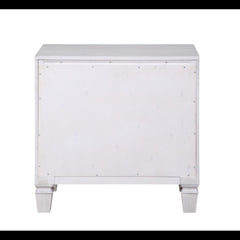 Sanctuary Rustic Gray & Weathered White Finish Night Stand