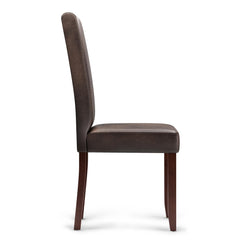 Eternity - Parson Dining Chair (Set of 2) - Distressed Brown
