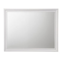 Asgard White Finish Mirror