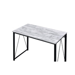 Waltz Antique White& Black Finish Writing Desk