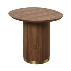 Polyxena Walnut Finish End Table