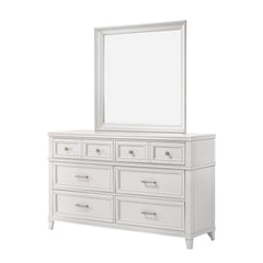 White 6 Drawer Dresser