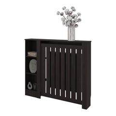 Camelot Cover Cabinet, 3 Shelves, Black Wengue