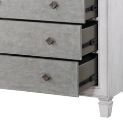Sanctuary Rustic Gray & Weathered White Finish Chest