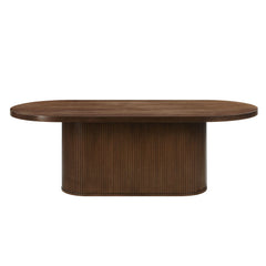 Demeter Oak Finish Dining Table